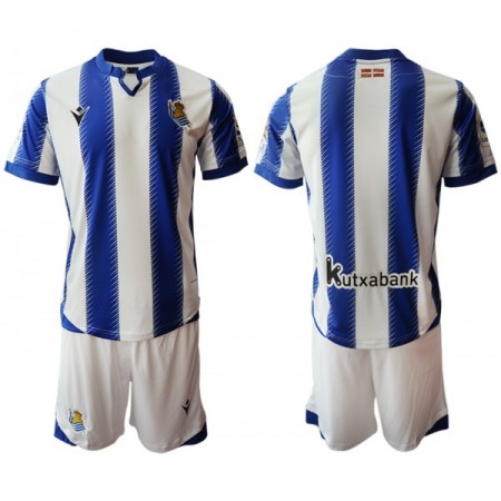 Billiga Fotbollströjor Real Sociedad Barn Hjemma tröja 2019/20 Kortärmad